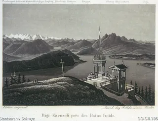 Rigi-Kaltbad: Känzeli (ca. 1880)