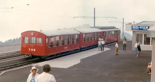 Rigi-Bahn at Summit