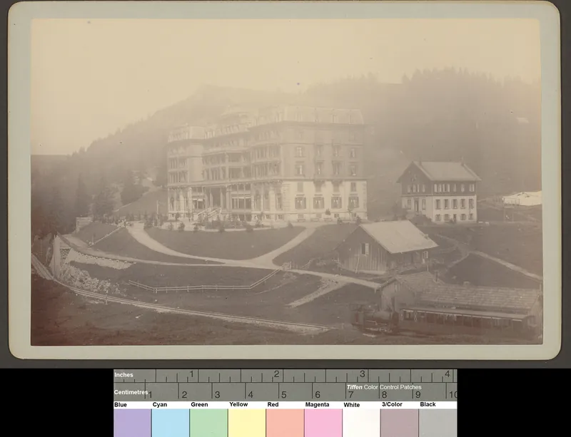 Rigi First mit Zug (1886)
