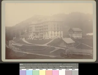 Rigi First mit Zug (1886)