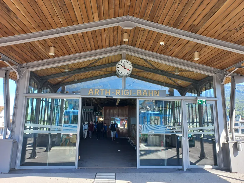 Rack railway Arth-Goldau to Rigi-railway station Arth-Goldau-05ASD (2023-09-04)