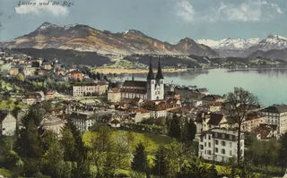 Lucerne and the Rigi (vor 05.08.1911)