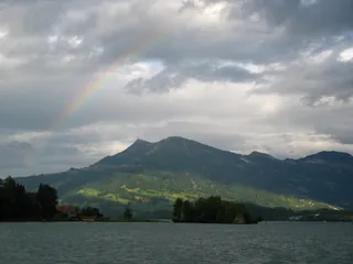 7020 - Meggen - Rainbow over Rigi (2007-07-29)