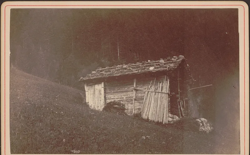 Vitznau. Eichberg, Heuschober (1886)
