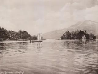 Lake Lucerne and the Rigi (LU) (ca. 1895)