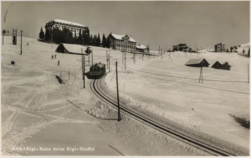 Arth-Rigi Railway near Rigi-Staffel (1920-1929)