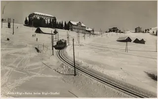 Arth-Rigi Railway near Rigi-Staffel (1920-1929)