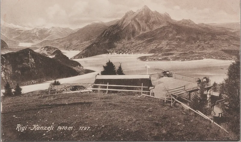 Rigi, Kanzeli [Känzeli] 1470 m (1915-1925)