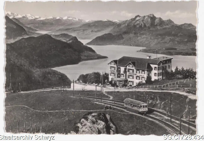Hotel Felchlin, Rigi-Staffel (zwischen 1893 und 1982)