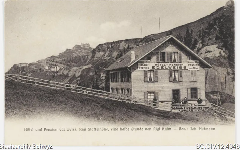 Pension Edelweiss, Rigi-Staffel (1906)