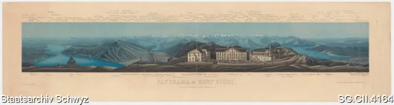 Panorama Rigi (ca. 1850)