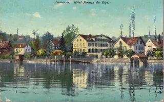 Immensee, Hotel Pension du Rigi (vor 24.08.1917)
