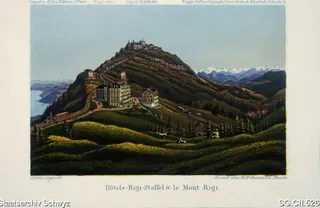 Rigi-Staffel und Rigi-Kulm (ca. 1880 - 1890)