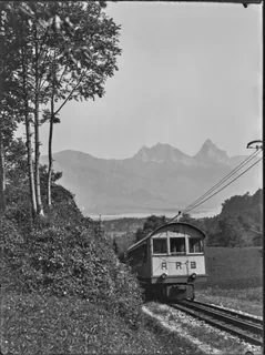 Arth- Rigi -Bahn, Teilansicht (1929)
