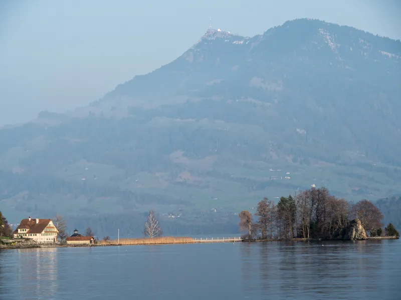 Fussgängerbrücke zur Altstadinsle im Vierwaldstättersee, Meggen LU 20240229-jag9889 (2024-02-29 16:34:42)
