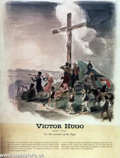 Victor Hugo 1802-1885 - On the summit of the Rigi (keine Angabe)