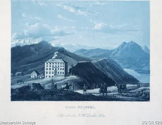 Gasthaus Rigi Staffel (ca. 1845)