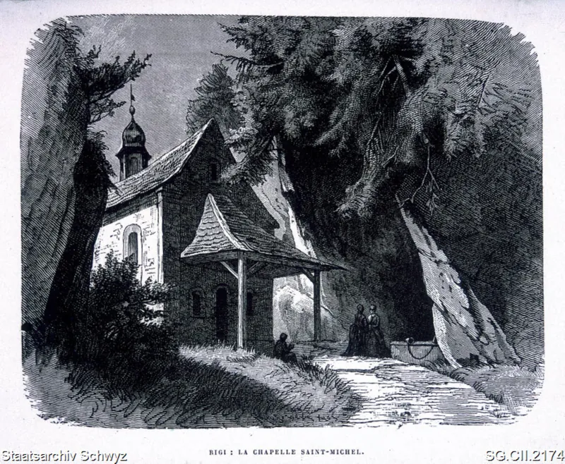Kapelle St. Michael, Rigi-Kaltbad (ca. 1900)