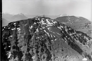 Rigi Scheidegg, Pilatus, Stanserhorn from N. O. from 1800 m (1919)
