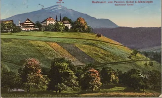 Gubel b. Menzingen, Restaurant and Pension, Rigi, 1800 m, Siblings Arnold (vor 7.3.1922)