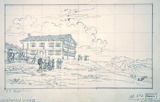 Gasthaus auf Rigi-Kulm (1816 - 1819)