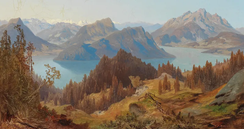 Carl Hasch Luzerner See (before 1897)