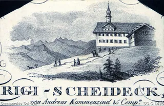Gasthaus Rigi-Scheidegg (ca. 1840)
