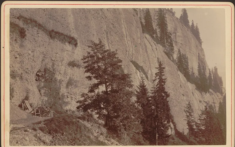 Unterstetten. Aussicht von hinten (1886)