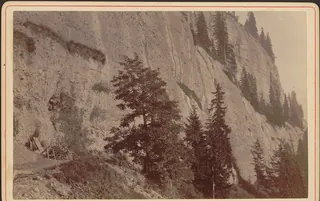 Unterstetten. Aussicht von hinten (1886)