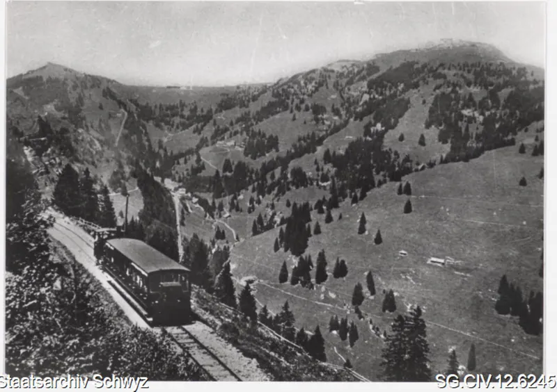 Rigi-Scheidegg-Bahn von 1874-1931 (zwischen 1874 und 1931)