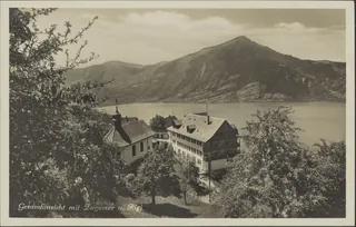 Gesamtansicht mit Zugersee und Rigi (1930)