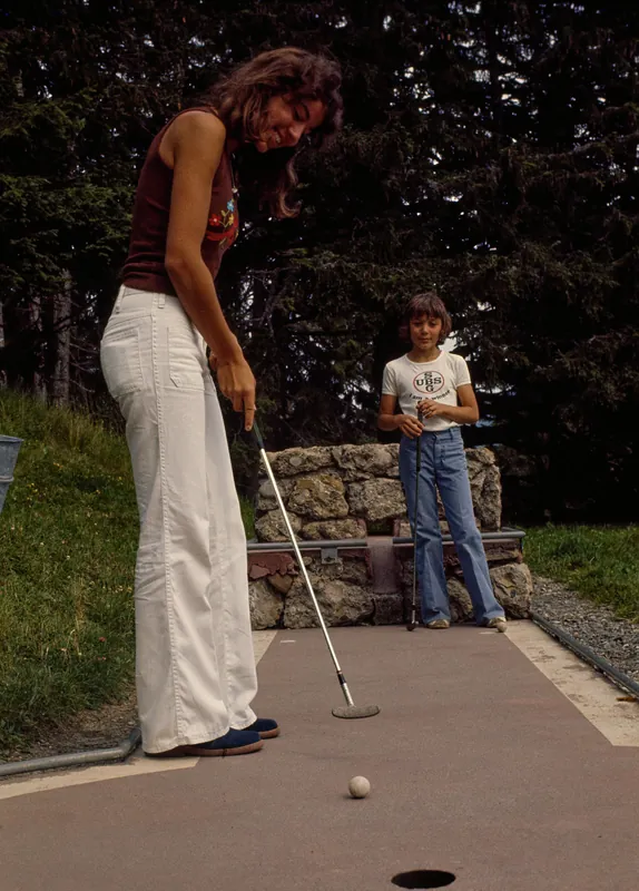 Rigi-Kaltbad, Mini-Golf Course (ca. 1976)