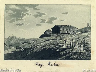 Rigi-Kulm: Gasthaus Rigi-Kulm (1800 - 1825)