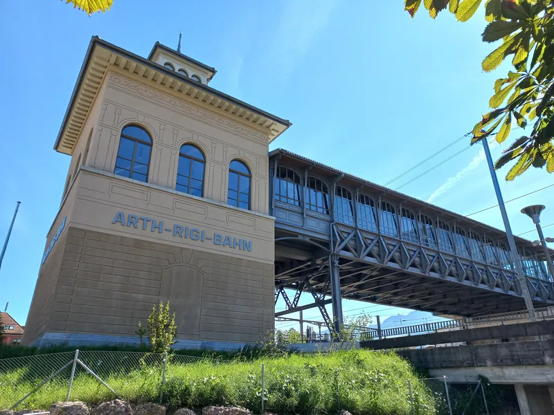 Rack railway Arth-Goldau to Rigi-railway station Arth-Goldau-04ASD (2023-09-04)