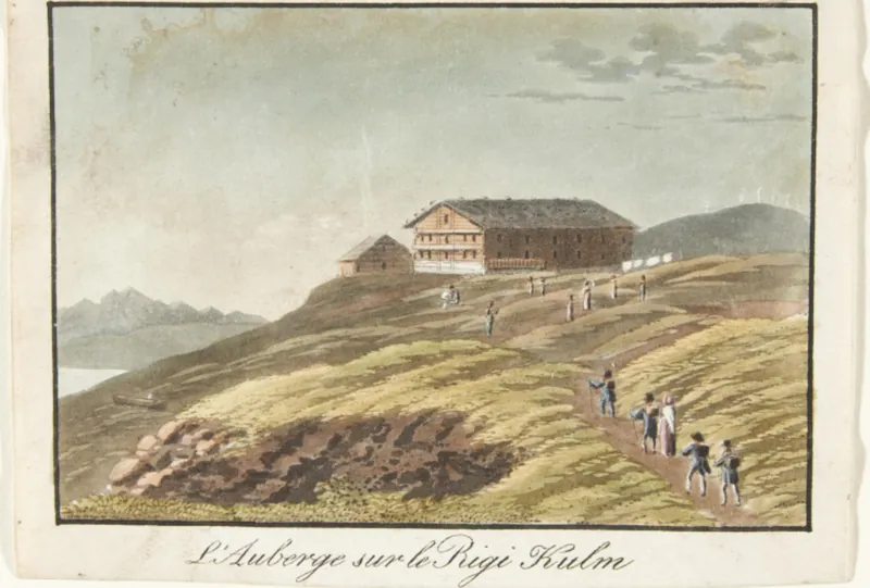 L'Auberge sur le Rigi Kulm (1771 - 1846)