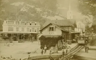 Chemin de fer du Righi [Rigi] (ca. 1880)