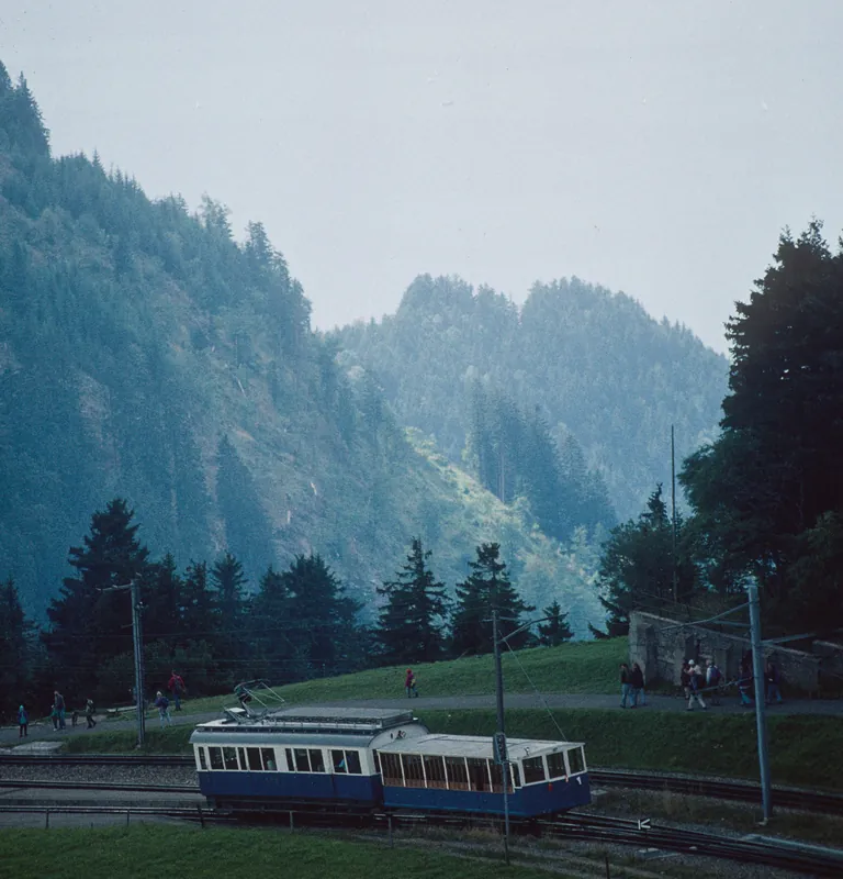 Arth, Goldau, Arth-Rigi-Bahn ARB, today Rigibahnen AG (9/1996)