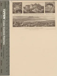 Luzerne et le Rigi - Panorama v. Luzern (1850)