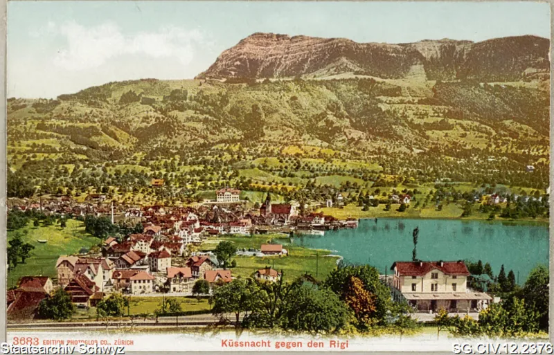 Küssnacht gegen den Rigi (keine Angabe)