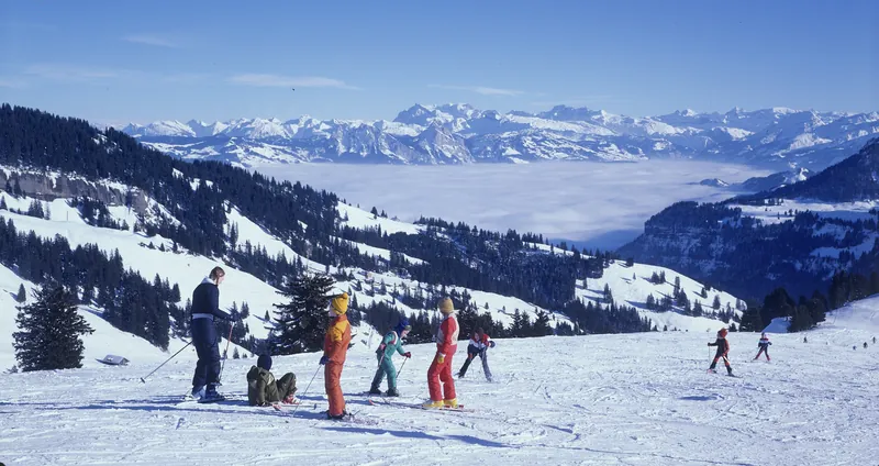 Rigi, Skiing (1975)