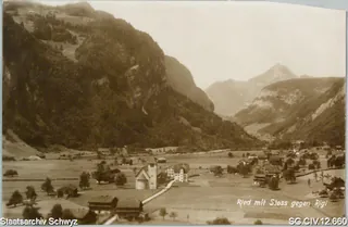 Ried mit Stoos gegen die Rigi (1931)