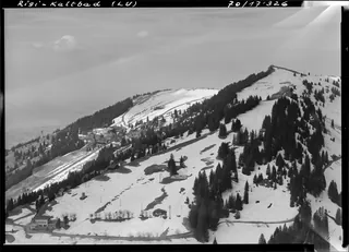Rigi Kaltbad LU, general view and partial view (19.05.1970)