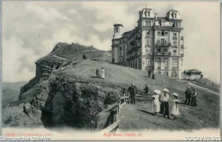 Hotel Schreiber, Rigi-Kulm (1907)