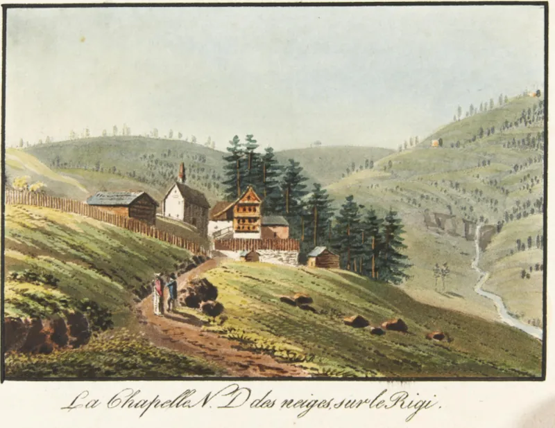 La Chapelle N.D des neiges, sur le Rigi (1771 - 1846)