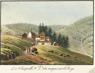 La Chapelle N.D des neiges, sur le Rigi (1771 - 1846)