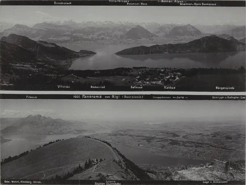 Panorama from Rigi (15.06.1900-16.06.1900)