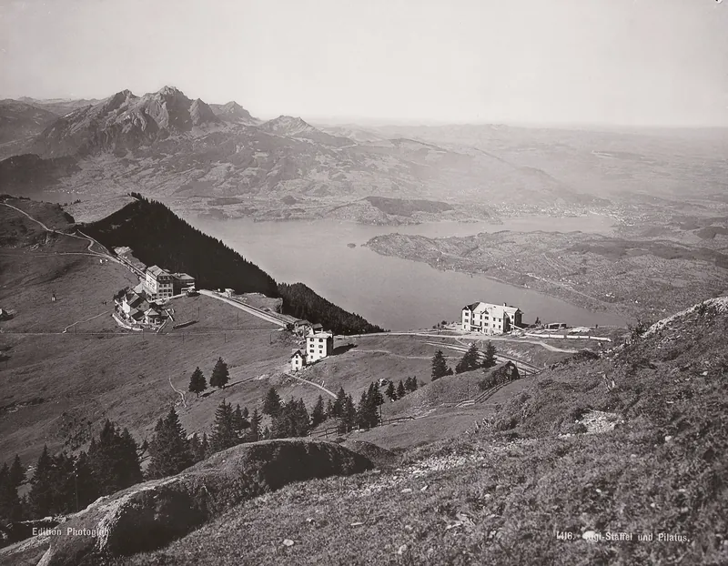 Rigi Relay and Pilatus (ca. 1920)