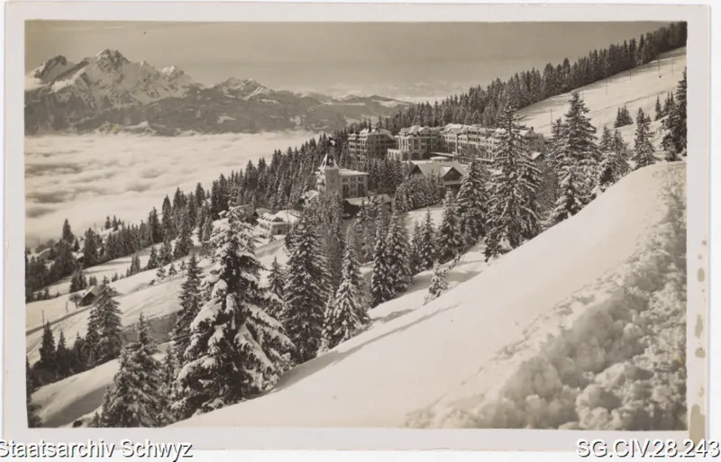 Rigi-Kaltbad, Nebelmeer mit Pilatus (keine Angabe)
