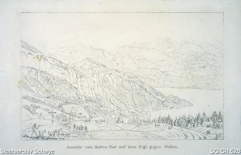 Rigi-Kaltbad (ca. 1820 - 1830)