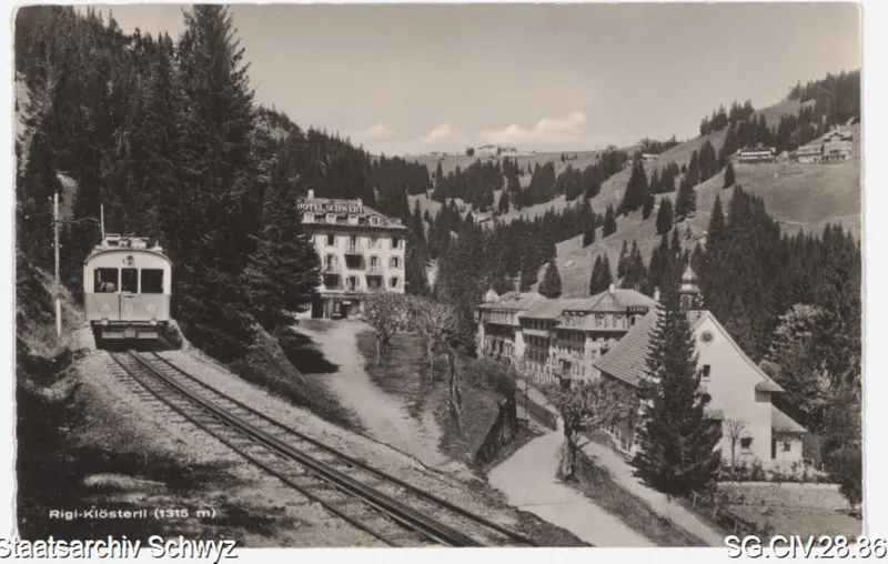 Rigi-Klösterli (1315 m) (vor 01.01.1957)